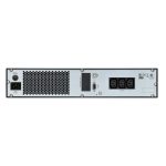 Imagen del APC SRV1KRIRK Sistema de Alimentación Ininterrumpida (UPS) Doble conversión en línea con 1 kVA de potencia y 800 W, 3 salidas AC. SKU: SRV1KRIRK