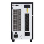 Sistema de alimentación ininterrumpida APC SRV3KI con doble conversión, 3 kVA, 2400 W, y 6 salidas AC
