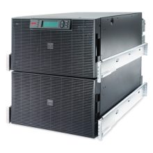 Sistema de alimentación ininterrumpida APC Smart-UPS On-Line de doble conversión con 15 kVA y 12000 W. 8 salidas AC. SKU: SURT15KRMXLI