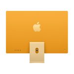 Apple iMac Modelo FGPG3LL/A, color Amarillo, con chip M1, pantalla de 24 pulgadas con resolución 4480 x 2520, 8 GB de RAM, 512 GB SSD y Wi-Fi 6