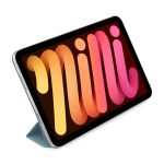 Funda ochronna para tablet de Apple, modelo MC2U4ZM/A, para dispositivos de 21.1 cm (8.3 pulgadas), color azul, categoría folio.