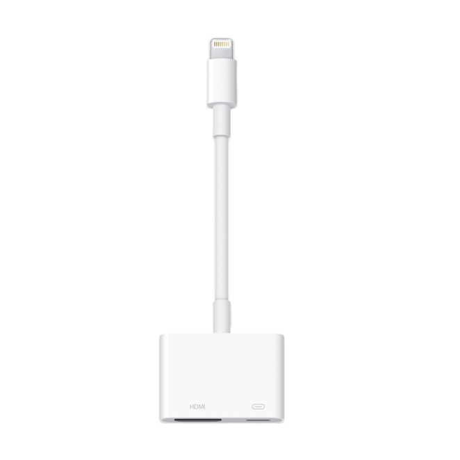 Apple tarjeta de interfaz HDMI con adaptador - MD826ZM/A Apple MD826ZM/A tarjeta de interfaz HDMI con adaptador, perfecta para conexiones de alta calidad