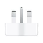 Cargador de dispositivo móvil Apple en color blanco, modelo MD837ZM/A?ES. Accesorio esencial para portátiles