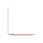 Apple MacBook Air con procesador M1, pantalla de 13.3 pulgadas, 8 GB de RAM, 256 GB de almacenamiento SSD, color oro. SKU: MGND3Y/A
