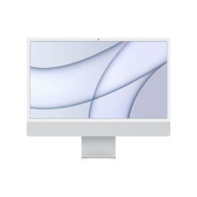 Apple iMac 24 pulgadas, procesador M1, pantalla 4480 x 2520 píxeles, 8 GB de RAM, 256 GB SSD, macOS Big Sur, Wi-Fi 6, color Plata. SKU MGPC3ZE/A
