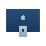 Apple iMac 24 pulgadas, PC todo en uno con chip M1, pantalla 4480 x 2520 píxeles, 8 GB RAM, 512 GB SSD, macOS Big Sur, Wi-Fi 6, color azul, SKU MGPL3ZE/A