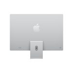 Ordenador todo en uno Apple iMac con procesador M1, pantalla de 24 pulgadas y resolución de 4480 x 2520 píxeles, 8GB de RAM, 256GB SSD, Wi-Fi 6, en color plata. SKU: MGTF3ZE/A