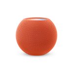 Vista del altavoz inteligente Apple HomePod mini, con tecnología de sonido envolvente, SKU MJ2D3Y/A