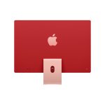 Ordenador todo en uno Apple iMac M1 de 24 pulgadas con resolución 4480 x 2520, 8 GB de RAM y SSD de 256 GB en color rosa, modelo MJVA3ZE/A