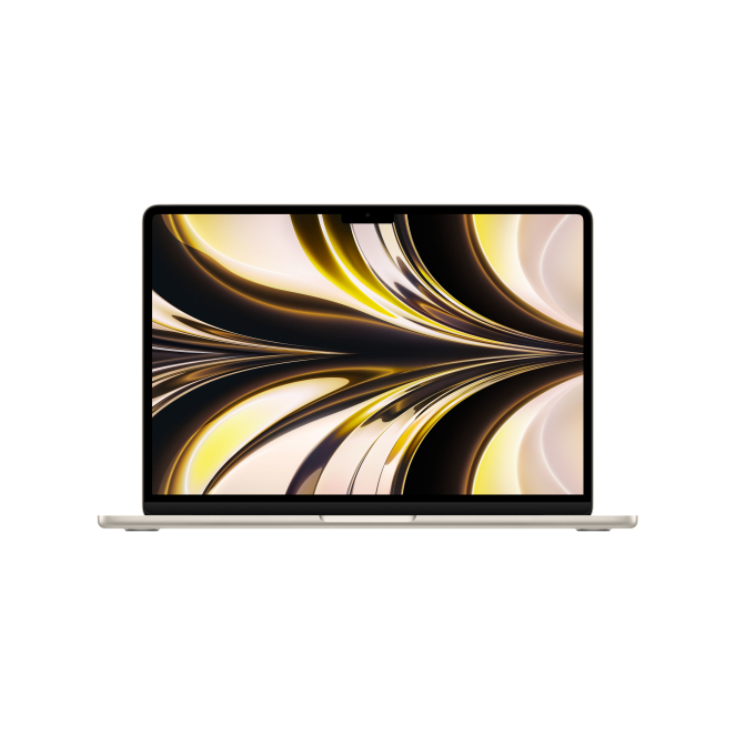 Apple MacBook Air M2 con pantalla de 13.6 pulgadas y 8 GB de RAM Portátil Apple MacBook Air modelo M2 con pantalla de 13.6 pulgadas, 8 GB de RAM, 256 GB SSD, Wi-Fi 6, y macOS Monterey en color beige. SKU: MLY13Y/A