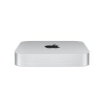 Imagen del Apple Mac mini con chip M2, 8 GB de RAM, 512 GB SSD, macOS Ventura y acabado en plata. SKU: MMFK3ZE/A