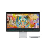 Apple Mac mini con chip M2 Pro, 16 GB de RAM, 512 GB de almacenamiento SSD, y macOS Ventura en color plata. SKU: MNH73Y/A