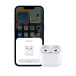 Apple AirPods (3rd generation) con estuche de carga Lightning, SKU MPNY3ZM/A. Auriculares inalámbricos con sonido envolvente y diseño ergonómico.