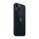 Dispositivo móvil Apple iPhone 14 con pantalla de 6.1 pulgadas, doble SIM, 256 GB en color negro. SKU: MPVX3ZD/A