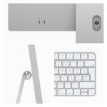 Apple iMac M3, pantalla 23.5 pulgadas 4480 x 2520 pixeles, 8 GB RAM, 256 GB SSD, macOS Sonoma, Wi-Fi 6E, SKU: MQR93Y/A, color plata