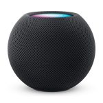 Vista frontal del altavoz inteligente Apple HomePod mini con control por voz Siri, SKU MTJT3Y/A