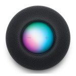 Vista frontal del altavoz inteligente Apple HomePod mini con control por voz Siri, SKU MTJT3Y/A