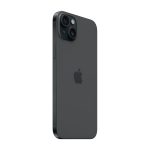 Apple iPhone 15 Plus en negro con pantalla de 6.7 pulgadas, SIM doble, 256 GB de almacenamiento, iOS 17 y conectividad 5G, SKU MU183SX/A