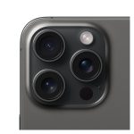 Apple iPhone 15 Pro Max 17 cm (6.7 pulg.) SIM doble, iOS 17, 5G, USB Tipo C, 256 GB, Titanio, Negro. SKU: MU773SX/A