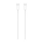 Cable USB-C de 1 metro en color blanco de Apple, SKU MW493ZM/A, útil para cargar y sincronizar dispositivos