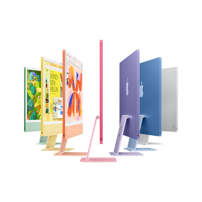 Apple iMac Apple M M4 59,7 cm (23.5″) 4480 x 2520 Pixeles PC todo en uno 16 GB 512 GB SSD macOS Sequoia Wi-Fi 6E (802.11ax) Azul 4 PC Apple con macOS Sequoia en azul