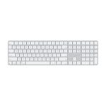 Apple Magic teclado universal QWERTY inglés de EE. UU., color blanco, con conectividad USB y Bluetooth, SKU MXK73LB/A