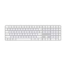 Apple Magic teclado universal QWERTY inglés de EE. UU., color blanco, con conectividad USB y Bluetooth, SKU MXK73LB/A