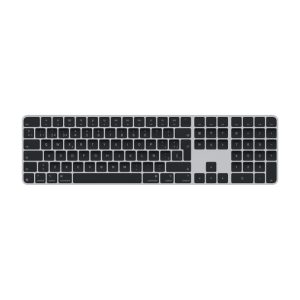Apple Magic teclado Universal con conexión USB y Bluetooth, diseño QWERTY en español, color negro, SKU MXK83Y/A