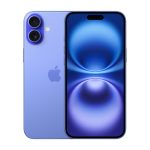 Apple iPhone 16 Plus 6.7 pulgadas con Doble SIM, iOS 18, 5G, USB Tipo C, 128 GB en color azul. SKU MXVX3QL/A