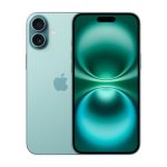 Apple iPhone 16 Plus con pantalla de 6.7 pulgadas, sistema operativo iOS 18, capacidad de 128 GB, color verde azulado, SKU: MXVY3QL/A?ES