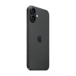 Imagen del Apple iPhone 16 Plus, un dispositivo móvil con pantalla de 17 cm (6.7 pulgadas), SIM doble, sistema operativo iOS 18, conexión 5G y USB Tipo C, capacidad de almacenamiento de 256 GB en color negro. SKU: MXWN3QL/A?ES.