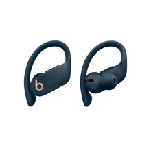 Auriculares inalámbricos Beats Powerbeats Pro de color marino, diseñados para deportes, con gancho de oreja y tecnología Bluetooth. SKU: MY592ZM/A