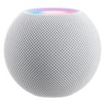 Apple HomePod mini, altavoz inteligente con Siri, modelo SKU MY5H2Y/A, compacto y potente.