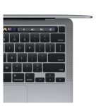 Apple MacBook Pro con chip M1, pantalla de 13.3 pulgadas, 8 GB de RAM y 256 GB SSD en color gris. SKU: MYD82ZE/A