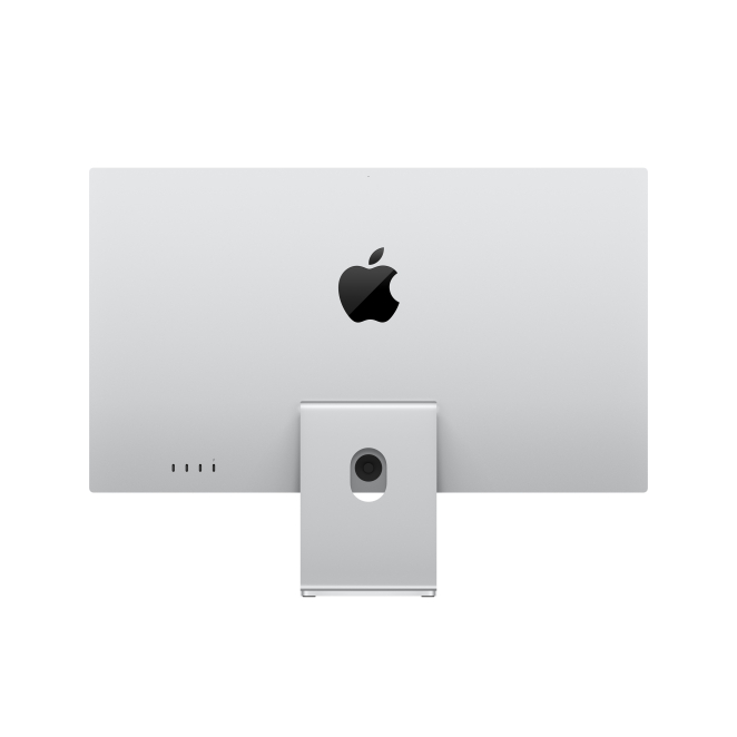 Apple Studio Display pantalla para PC 68,6 cm (27″) 5120 x 2880 Pixeles 5K Ultra HD Plata 1 Apple Studio Display con pantalla de 27 pulgadas mostrando su maximalista resolución 5K.