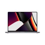 Vista frontal del Apple MacBook Pro M1 Pro con pantalla de 16.2 pulgadas, 16GB de RAM, 512GB SSD, Wi-Fi 6, macOS Monterey en inglés, color gris - SKU Z14V0001J