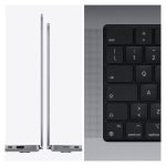 Vista frontal del Apple MacBook Pro M1 Pro con pantalla de 16.2 pulgadas, 16GB de RAM, 512GB SSD, Wi-Fi 6, macOS Monterey en inglés, color gris - SKU Z14V0001J