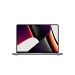 Portátil Apple MacBook Pro M1 Pro, pantalla de 14.2 pulgadas, 16GB de RAM, 1TB SSD, Wi-Fi 6, macOS Monterey en inglés, color gris. SKU: Z15G0002N