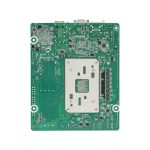 La imagen muestra la placa base Asrock AM5D4ID-2T/BCM con zócalo AM5, formato mini ITX y chipset X300, SKU AM5D4ID-2T/BCM