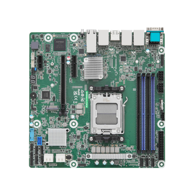 Asrock Placa Base AMD B650 Express Micro ATX con Zócalo AM5 Placa base Asrock B650D4U-2L2T/BCM AMD B650 Express con zócalo AM5 en formato micro ATX, SKU B650D4U-2L2T/BCM
