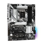 Imagen de la placa base Asrock B760 PRO RS, compatible con procesadores Intel LGA 1700, formato ATX, SKU B760 PRO RS