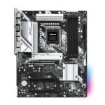 Imagen de la placa base Asrock B760 PRO RS, compatible con procesadores Intel LGA 1700, formato ATX, SKU B760 PRO RS