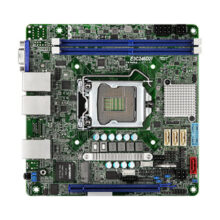 Imagen de la placa base Asrock E3C246D2I con chipset Intel C246, compatible con zócalo LGA 1151 y formato Mini-ITX, SKU E3C246D2I