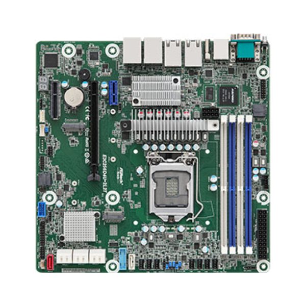Asrock E3C256D4U-2L2T, placa base Intel C256 con Socket LGA 1200, formato micro ATX, adecuada para sistemas avanzados, SKU E3C256D4U-2L2T
