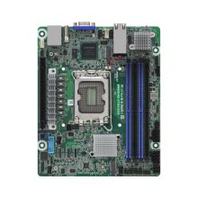 Asrock W680D4ID-2T/G5/X550 placa base Intel W680 LGA 1700 mini ITX con doble puerto Ethernet. SKU W680D4ID-2T/G5/X550