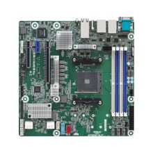 Placa base Asrock X570D4U-2L2T/BCM con chipset AMD X570, zócalo AM4 y formato micro ATX. SKU: X570D4U-2L2T/BCM