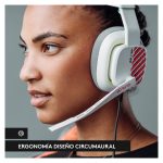 Auriculares ASTRO Gaming A10, alámbricos con diadema, color blanco, SKU 939-002064