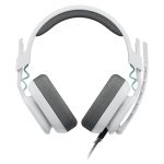 Auriculares ASTRO Gaming A10, alámbricos con diadema, color blanco, SKU 939-002064