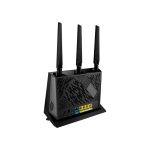 Router inalámbrico ASUS 4G-AC86U con doble banda 2.4 GHz y 5 GHz, color negro, SKU 90IG05R0-BM9100