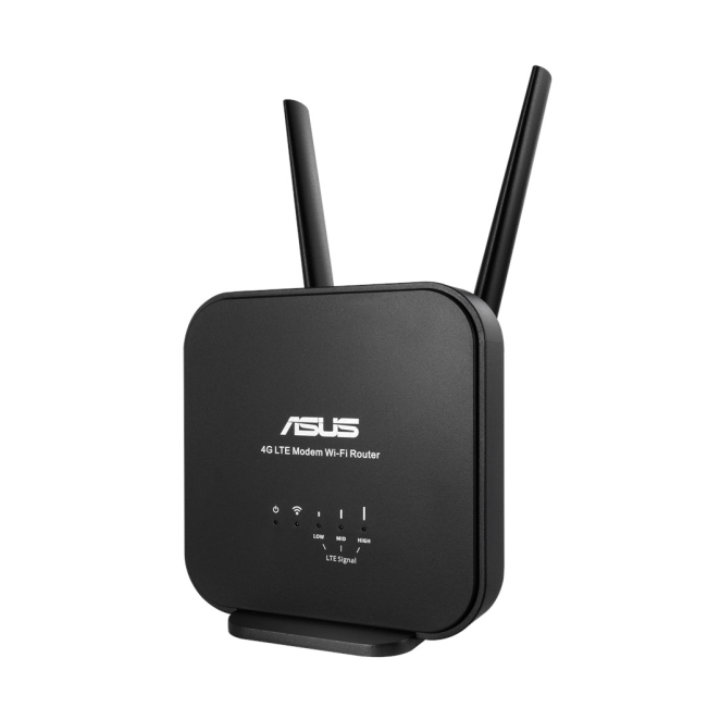 ASUS 4G-N12 B1 router inalámbrico rápido Router inalámbrico ASUS 4G-N12 B1, soporte Ethernet rápido, banda única 2,4 GHz en color negro, SKU 4G-N12 B1